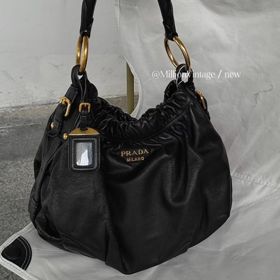 🌷PRADA 雲朵手提袋.側背包｜經典花紋✦fufu style 精品✦ 氣質款｜側背包.斜背包.手提包-8