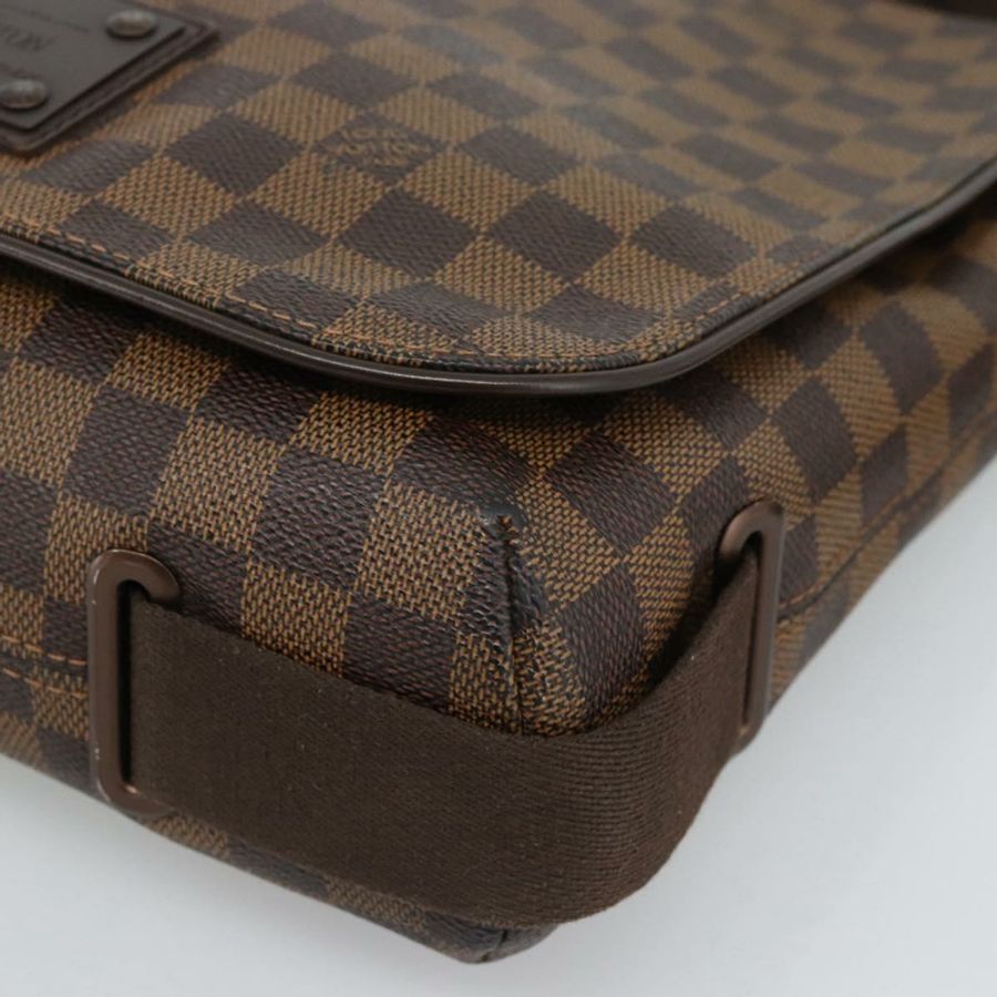 【日本直送】路易威登 Damier Ebene Brooklyn 中型單肩包 N51211 LV 正品 ka4886-8