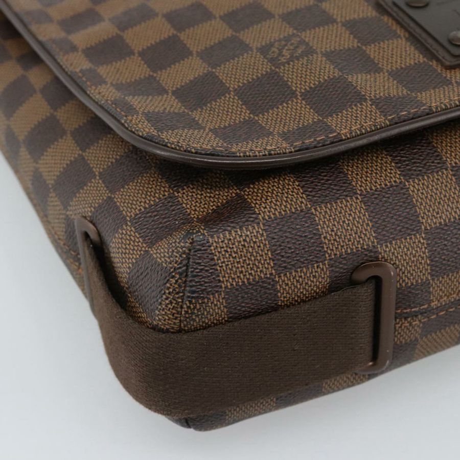 【日本直送】路易威登 Damier Ebene Brooklyn 中型單肩包 N51211 LV 正品 ka4886-13