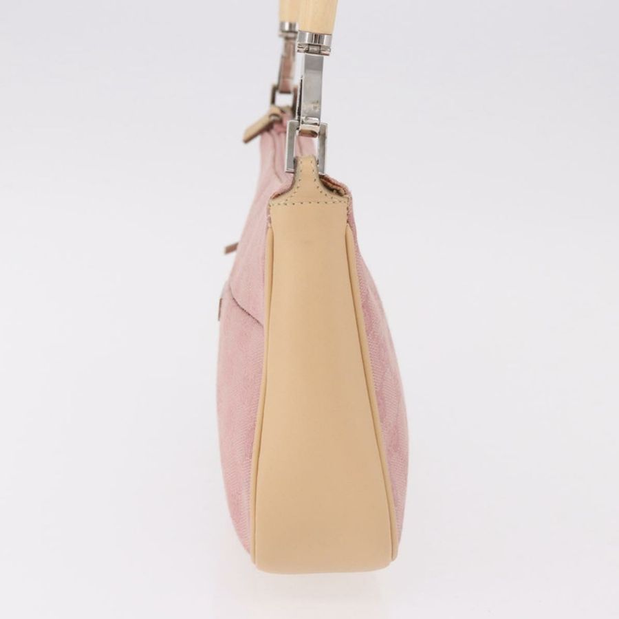 【日本直送】GUCCI 竹節 GG 帆布單肩包 粉金 001 3870 正品 189093V-2
