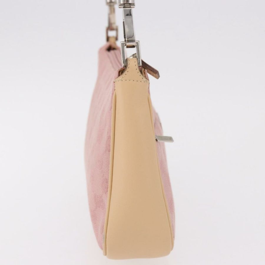 【日本直送】GUCCI 竹節 GG 帆布單肩包 粉金 001 3870 正品 189093V-3