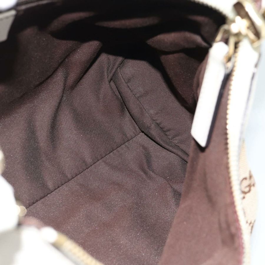 【日本直送】GUCCI GG帆布Abbey單肩包 米色/金色 190525 正品 189100A-17