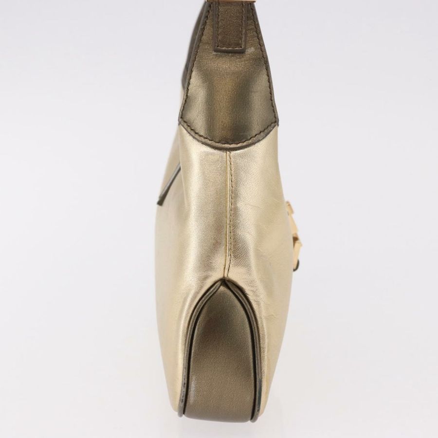 【日本直送】GUCCI Jackie 手提包 皮革 金色 005 0775 正品 189055V-3