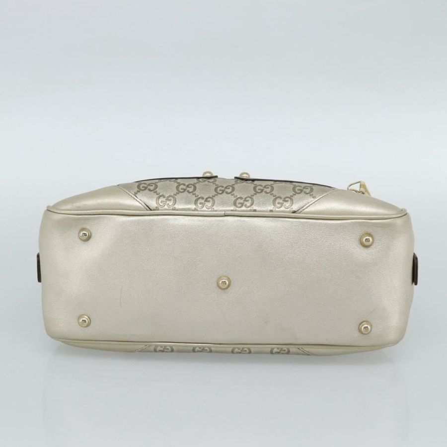 【日本直送】GUCCI GG帆布Guccissima單肩包 皮革 金色 152462 正品 189052V-4