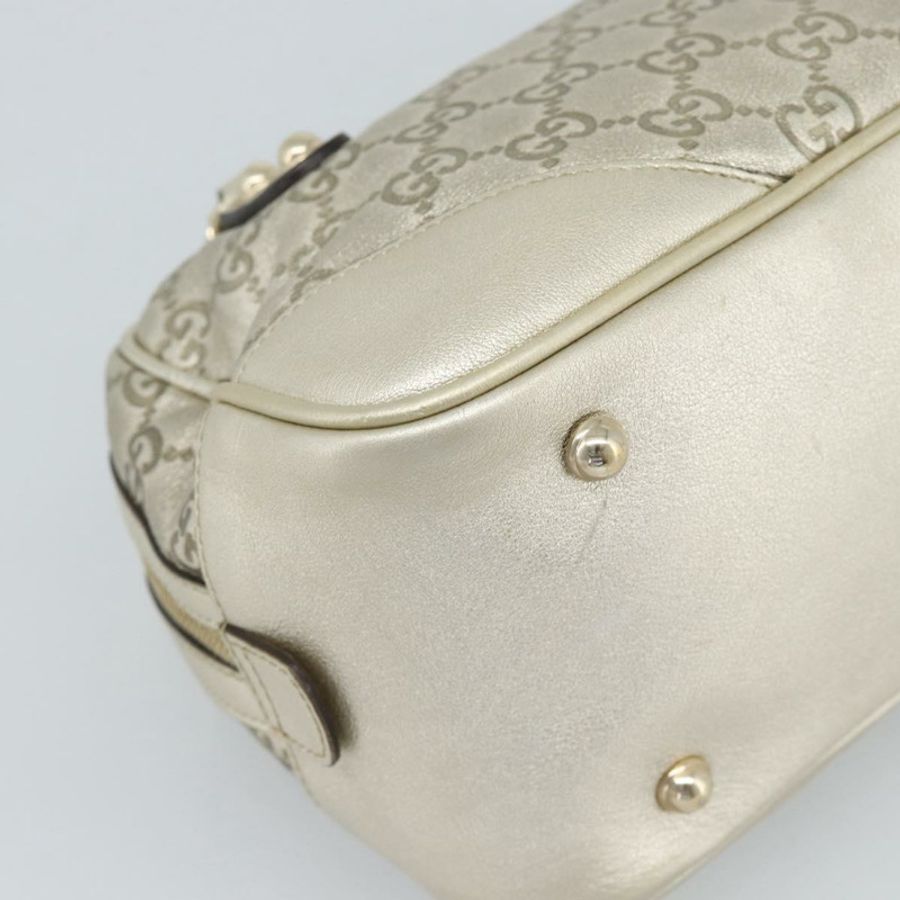 【日本直送】GUCCI GG帆布Guccissima單肩包 皮革 金色 152462 正品 189052V-15