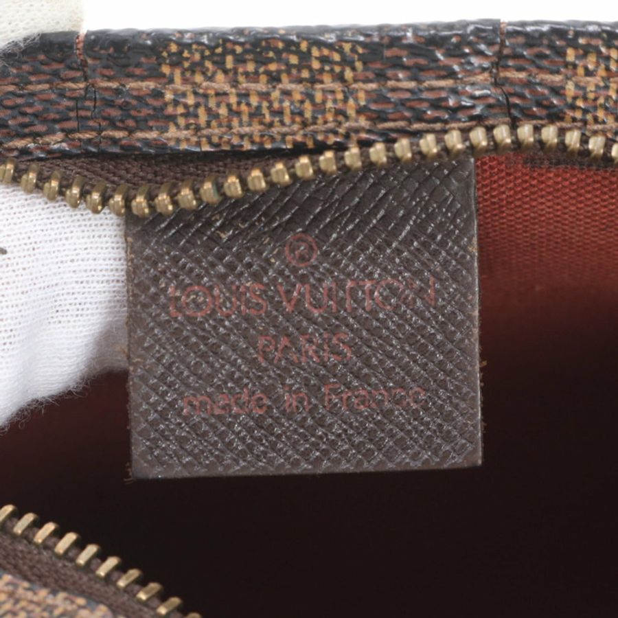路易威登 Damier Trouse 化妝包手提包 N51982 皮革單肩包 棕色 女士-8