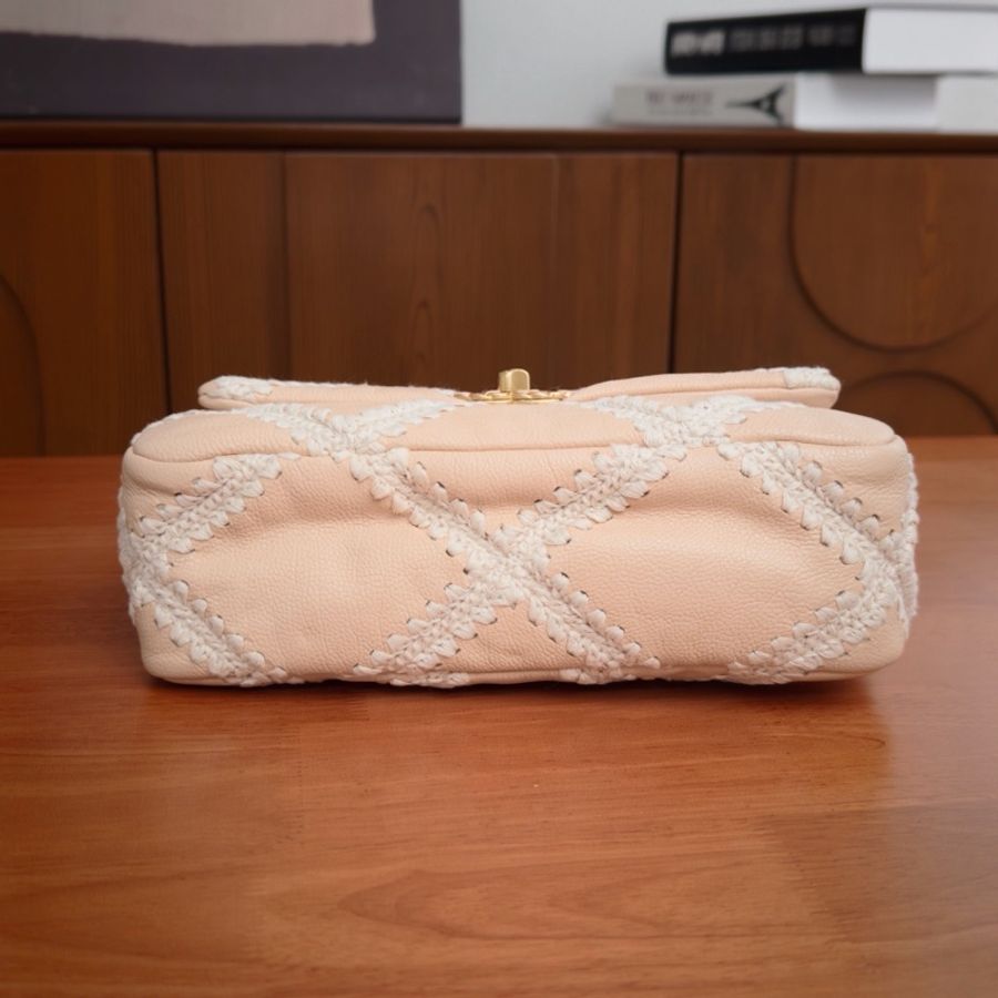 【威選精品】  ✨ CHANEL 限量款 19 Bag 編織小號肩背斜背包 ✨-9