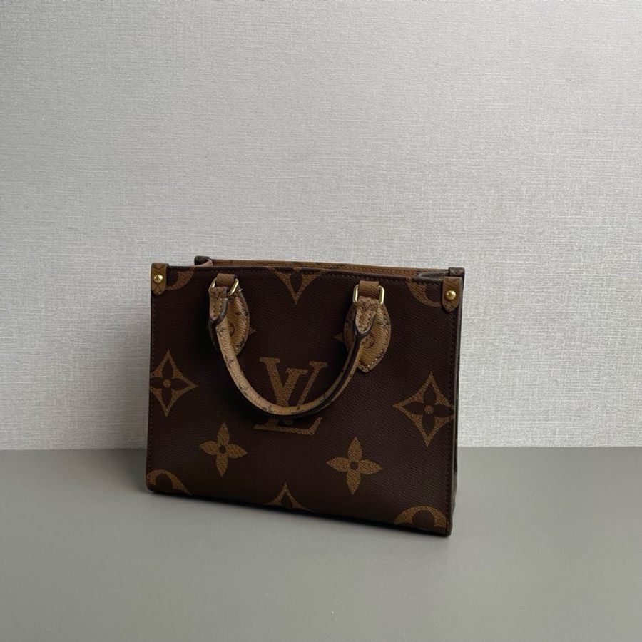 👜LV路易威登｜老花otgonthego｜小號｜98新芯片款-3