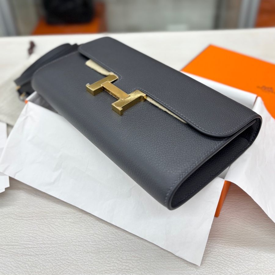 🌈Hermes🧡Constance to go🧡85石板灰金扣🌈全新有單🌈Evercolor皮🌟Stamp W🌟有貼膜🌟有盒🧡constancetogo🌟constance🌟愛馬仕🌟-3