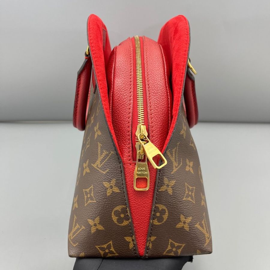 路易威登/Louis Vuitton Alma BNB老花拼红-2