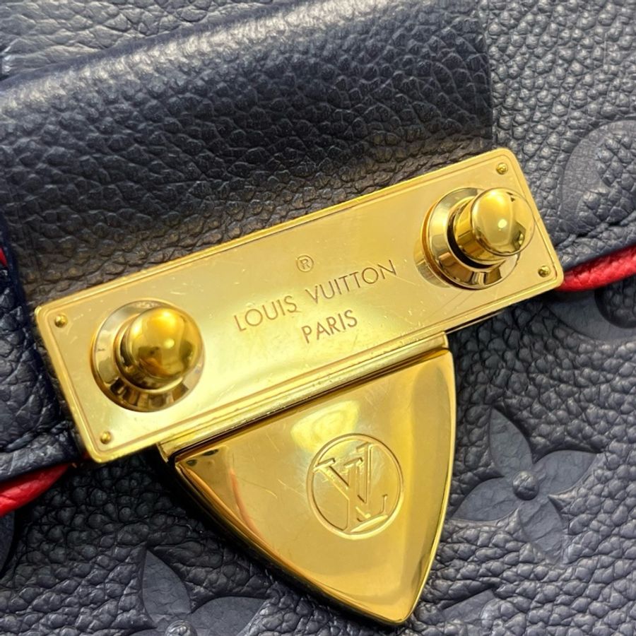 Louis Vuitton 路易威登 Saint Sulpice中號深藍壓紋 尺寸26*9*16-6