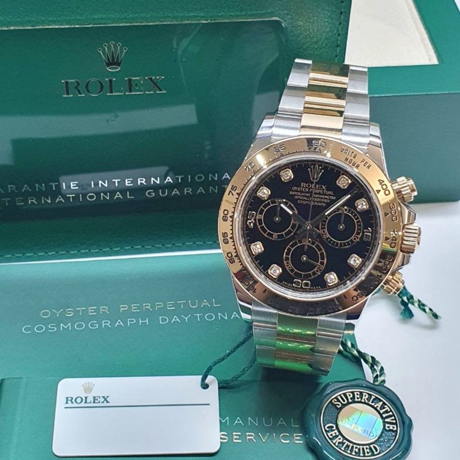 【大眾名錶】ROLEX 勞力士116503 Daytona 迪通拿 2021/04全配件 18K半金 大眾名錶B1427-2