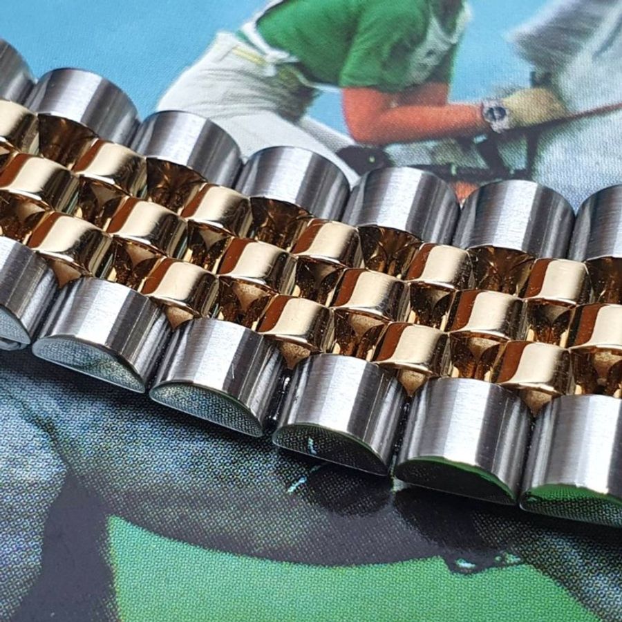 【大眾名錶】ROLEX 勞力士 16233 Datejust 蠔式日誌 新包台 金色十鑽紀念面盤 大眾名錶G342-7