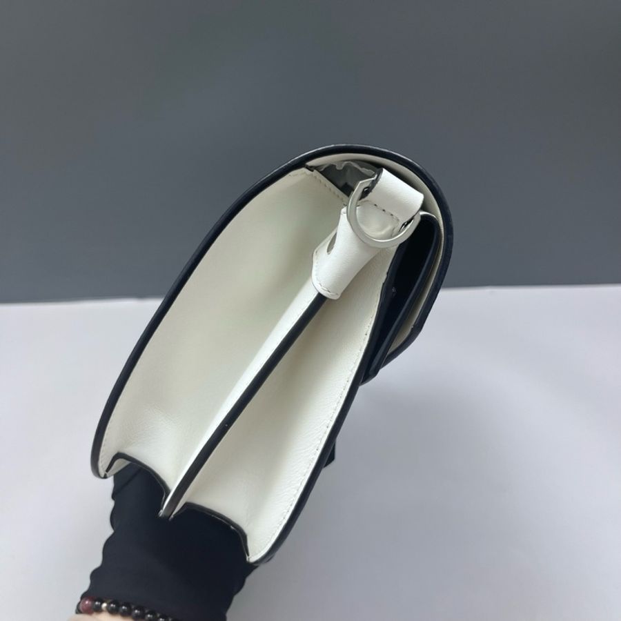 MCM拼色單肩郵差包 尺寸20*18*9cm-14