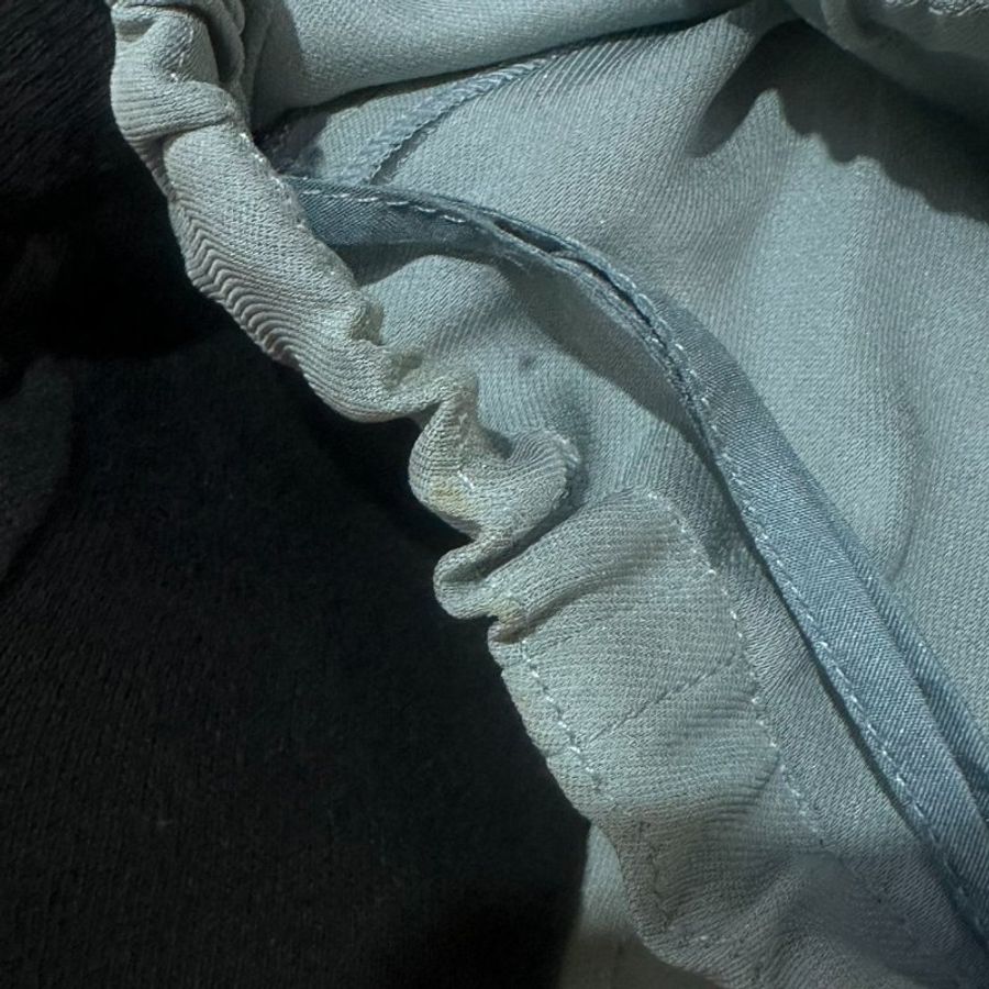 【美收精品】HERMES 經典純絲質抽繩鬆緊帶束口休閒縮口褲 5-490-8