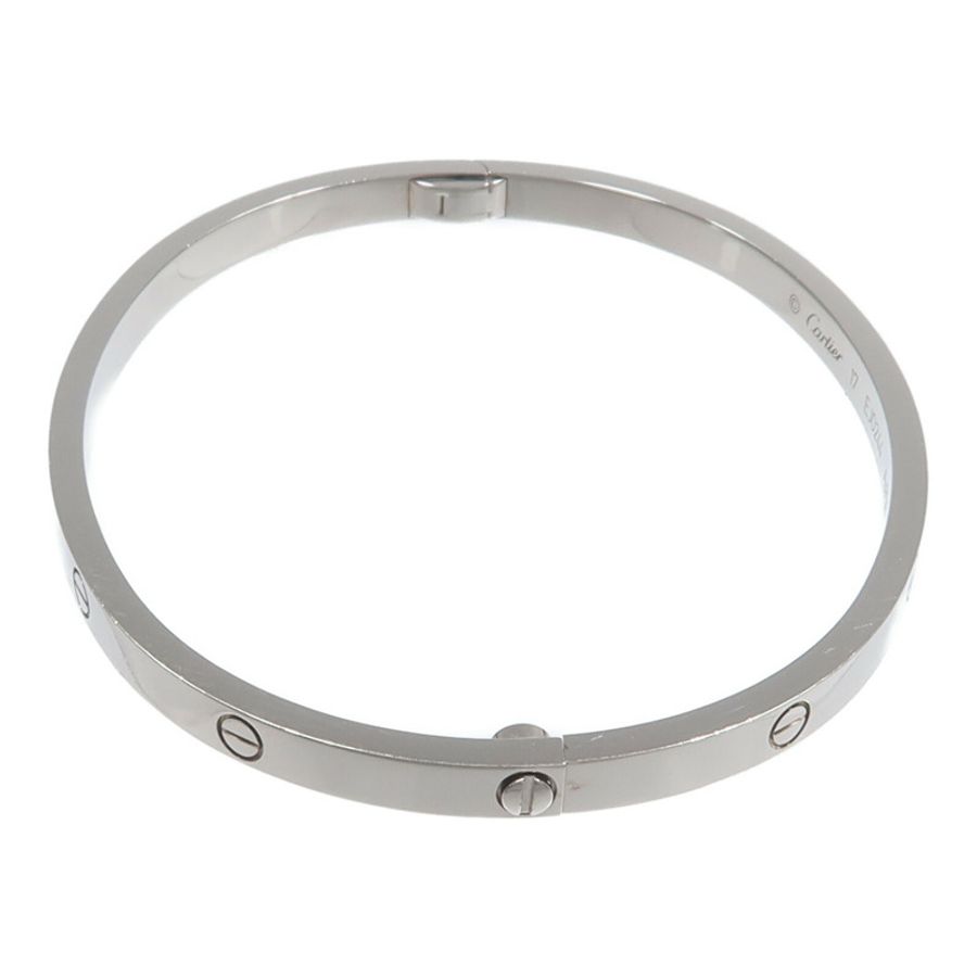 CARTIER 18K白金Love Bangle SM手鐲-1