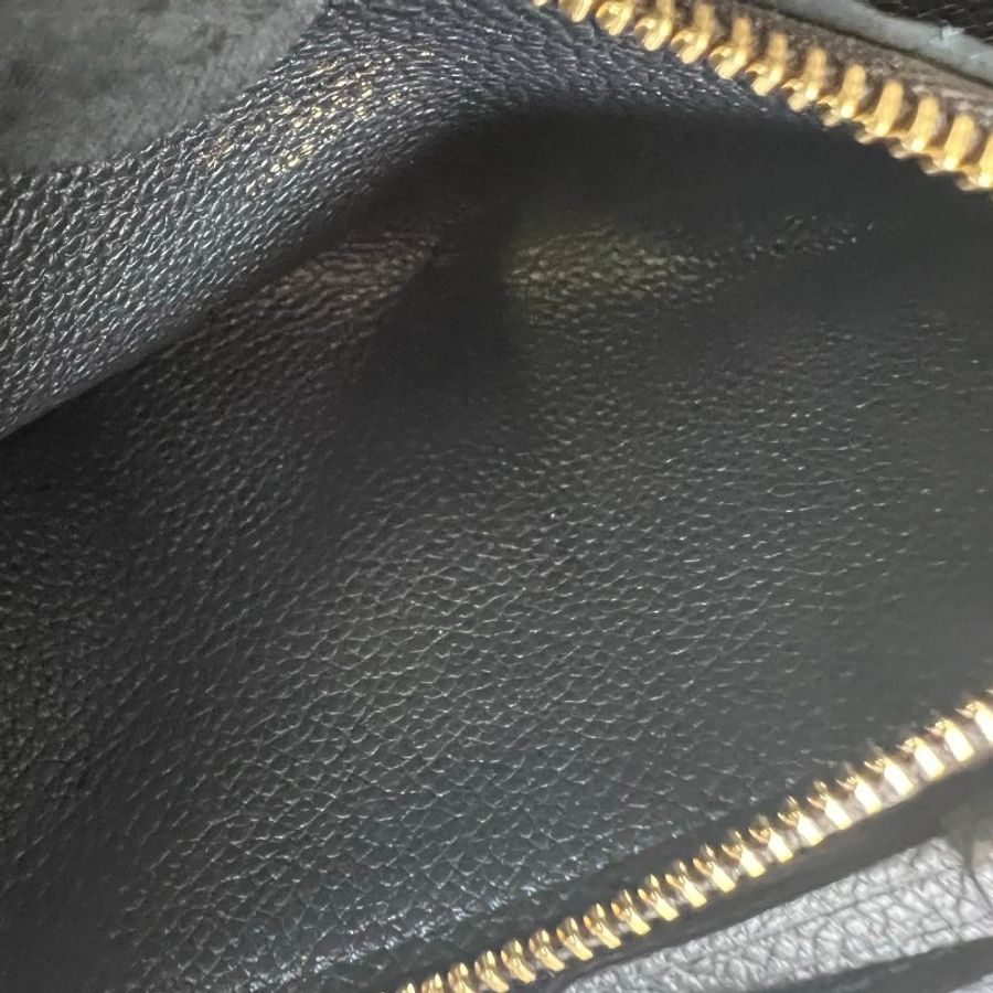 LV M60287 黑壓紋信封二合一長夾-6