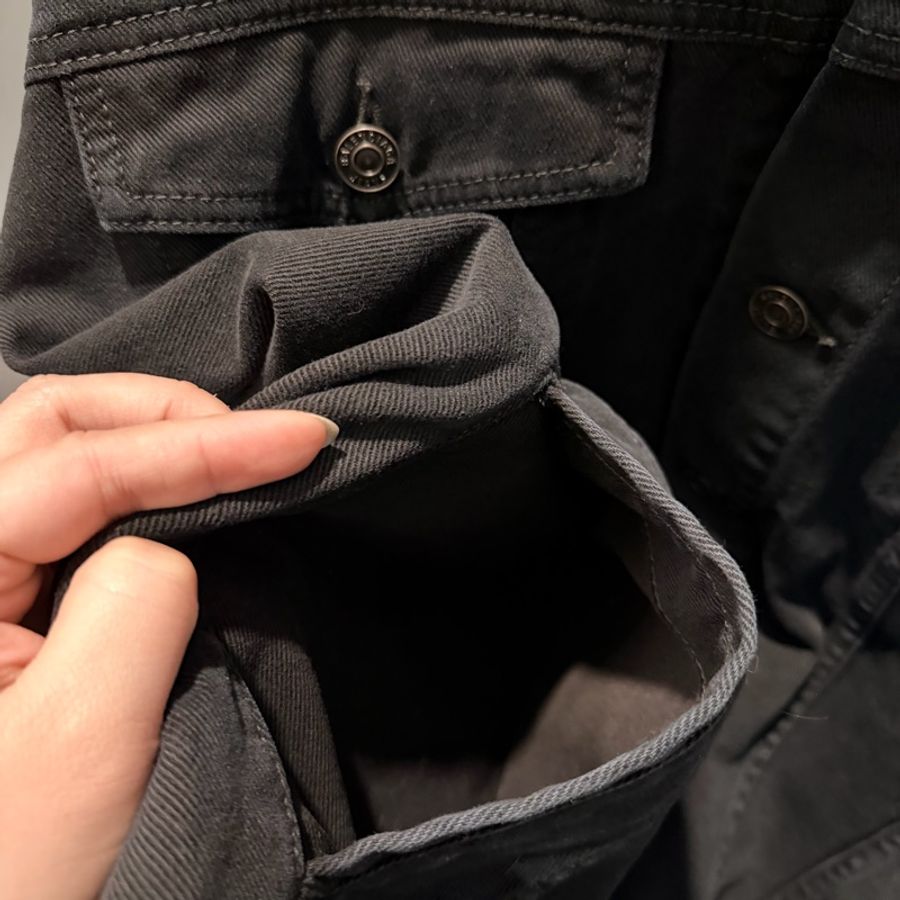 台灣專櫃 Balenciaga 巴黎世家 特殊款 膠帶 牛仔外套 L-16