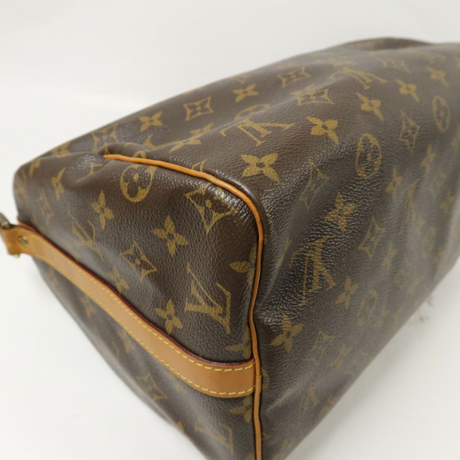 LOUIS VUITTON Monogram Speedy Bandouliere 30手挽肩背兩用袋-15