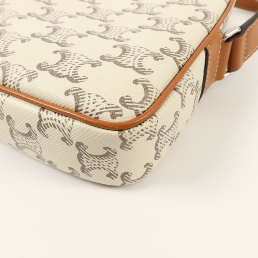 CELINE 塗層帆布Messenger Bag肩背袋-12