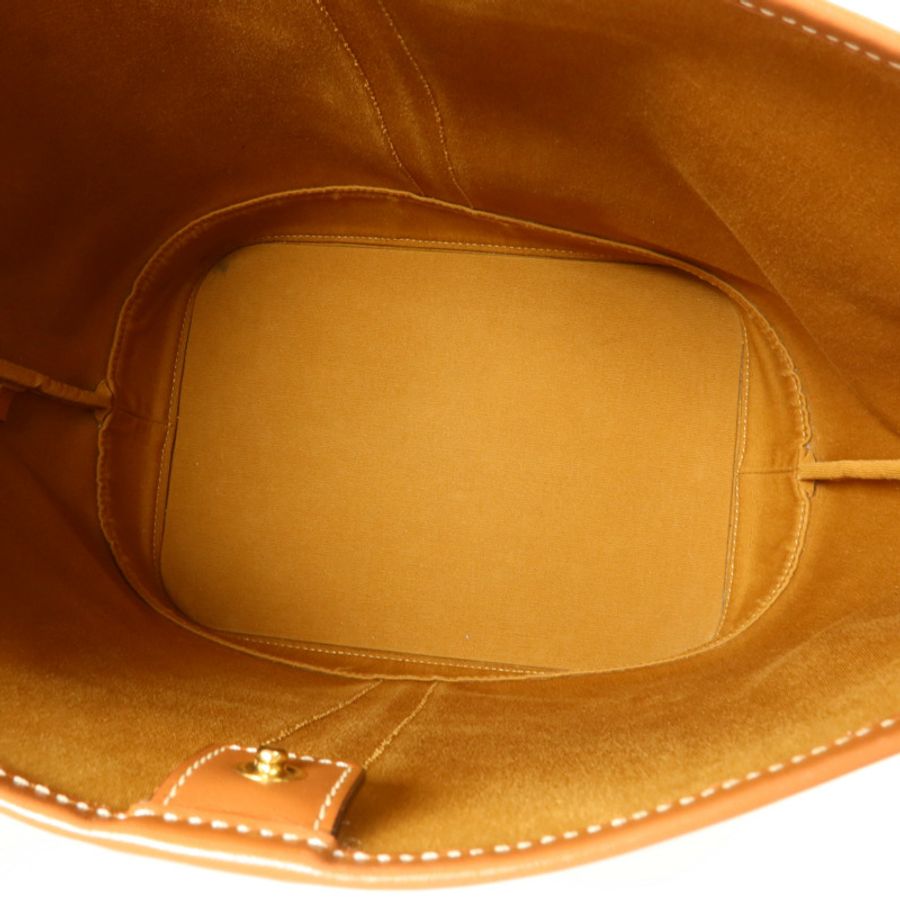 CELINE 塗層帆布Triomphe Bucket Medium肩背袋-4