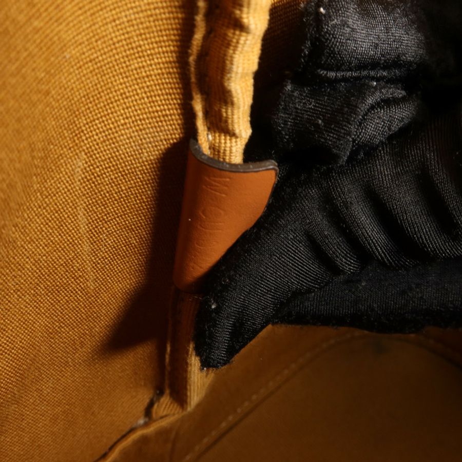 CELINE 塗層帆布Triomphe Bucket Medium肩背袋-7