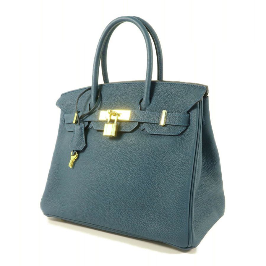 HERMES Togo皮革Birkin 30手挽袋Colvert-2