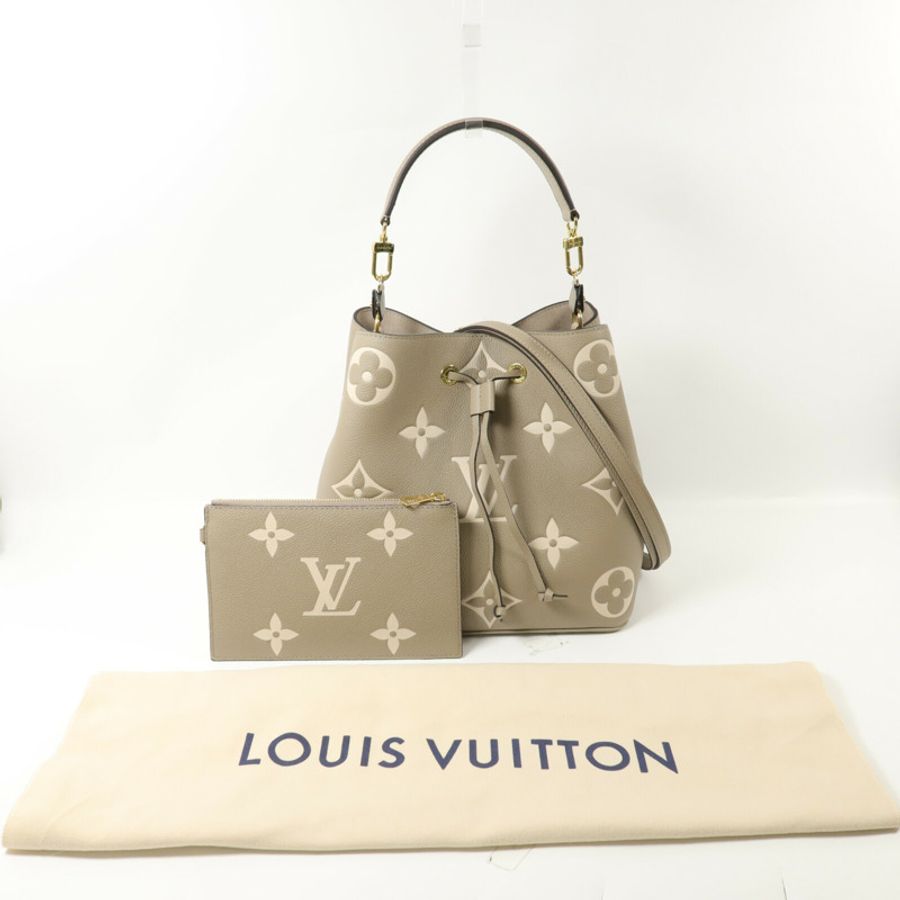 LOUIS VUITTON Monogram Empreinte Neo Noe MM手挽肩背兩用袋-16
