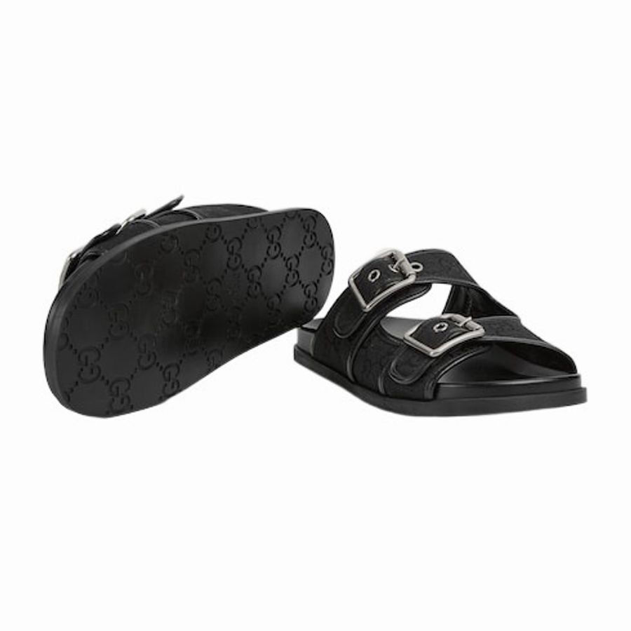 Gucci 男士 帶扣拖鞋UK-5 UK-6 UK-6.5 UK-7 UK-7.5 UK-8 UK-8.5 UK-9 UK-10碼-5