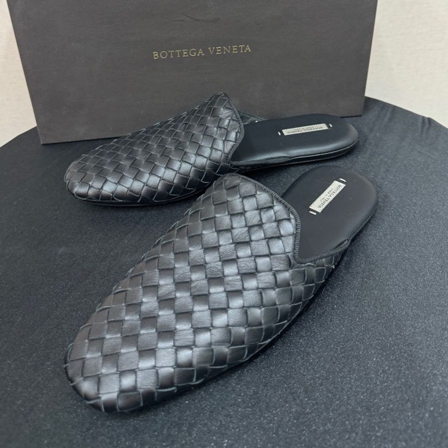 未使用 Bottega Veneta葆蝶家編織拖鞋36.5碼-0