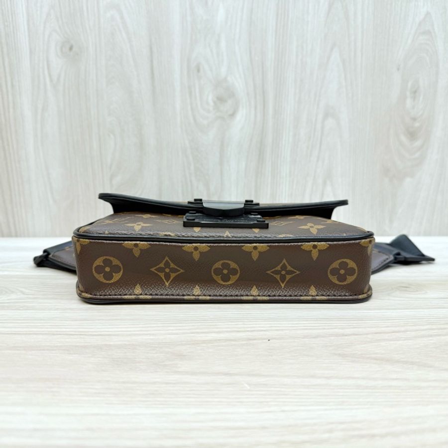 LV一個字 帥🤎原花S Lock斜背包M45807-13