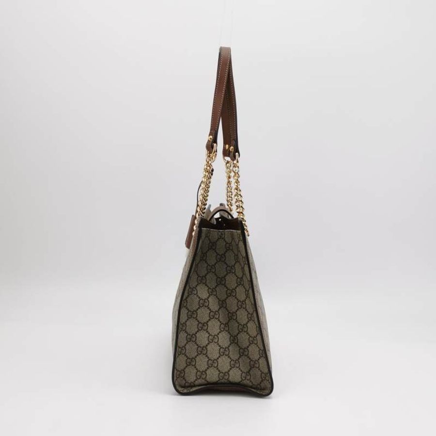 Gucci Padlock中型牛皮GG老花鎖扣單肩包-2
