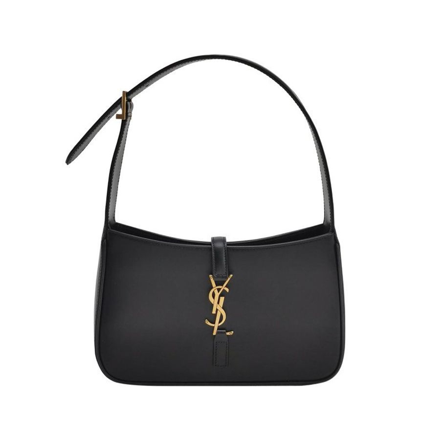 Saint Laurent LE 5 À 7牛皮純色YSL標誌單肩包-0