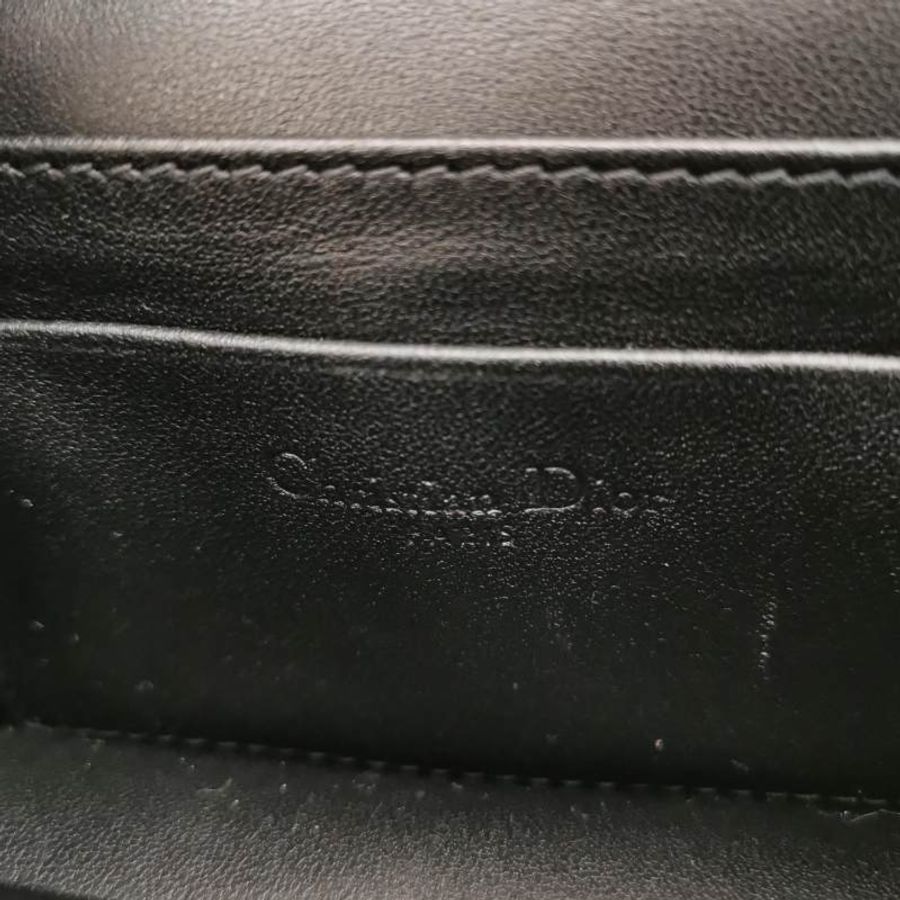 Dior Lady Dior戴妃包羊皮純色藤格紋字母Logo吊飾斜背包單肩包-7