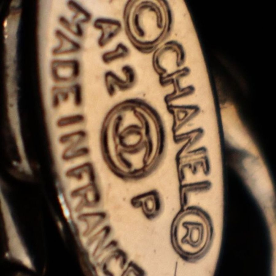 Chanel 12年黑白珍珠多层chocker短项链-10