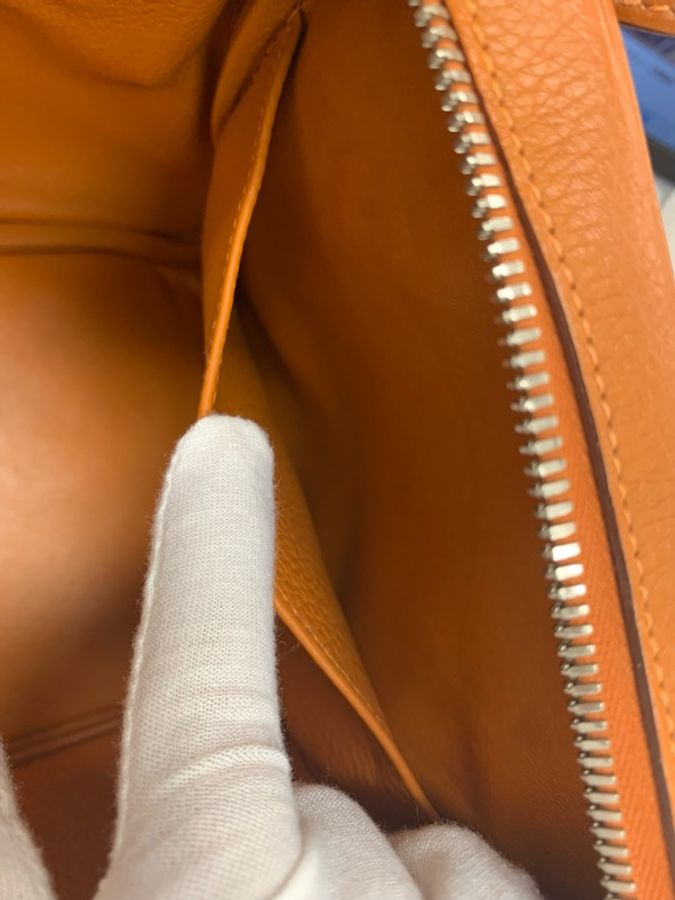 Hermes Lindy 34 橙色-11