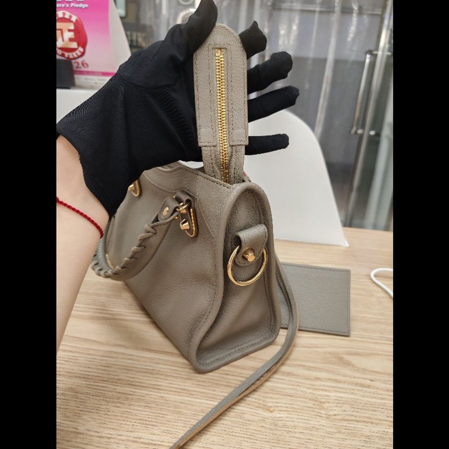 Balenciaga mini city 大象灰-4