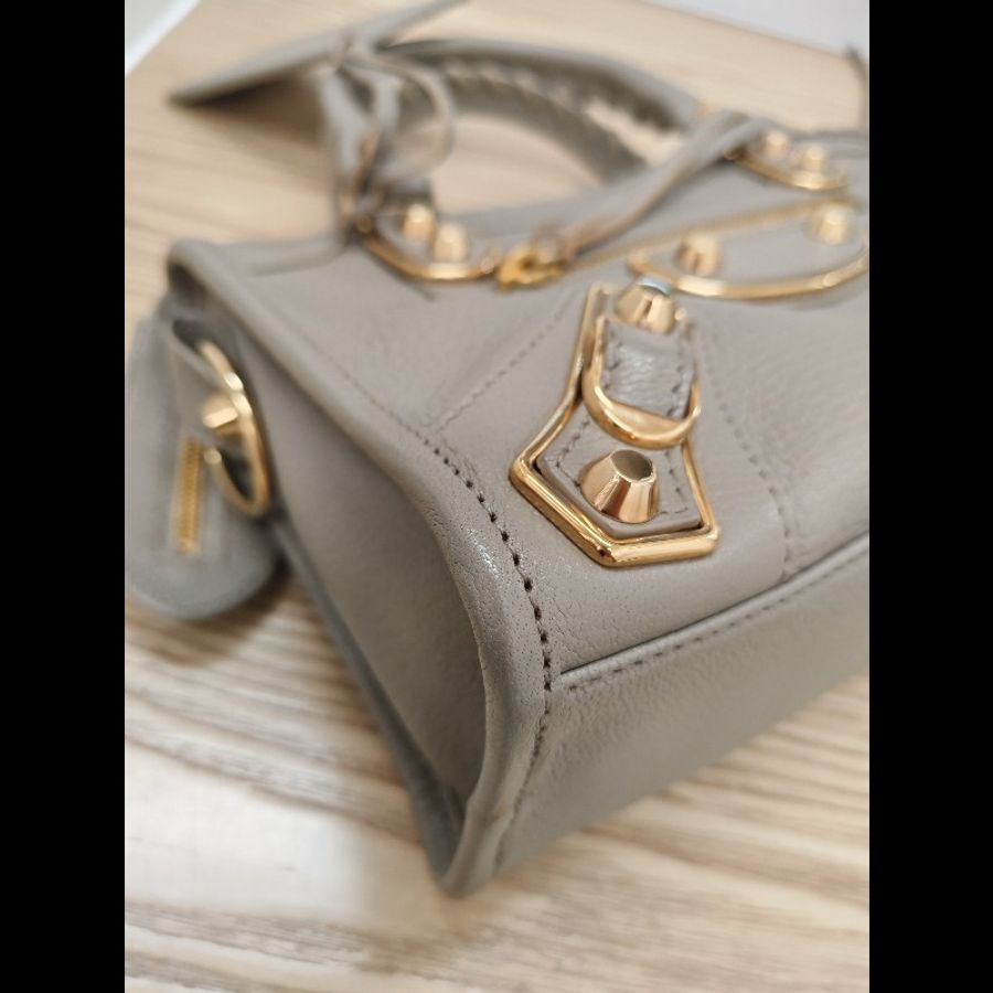 Balenciaga mini city 大象灰-8