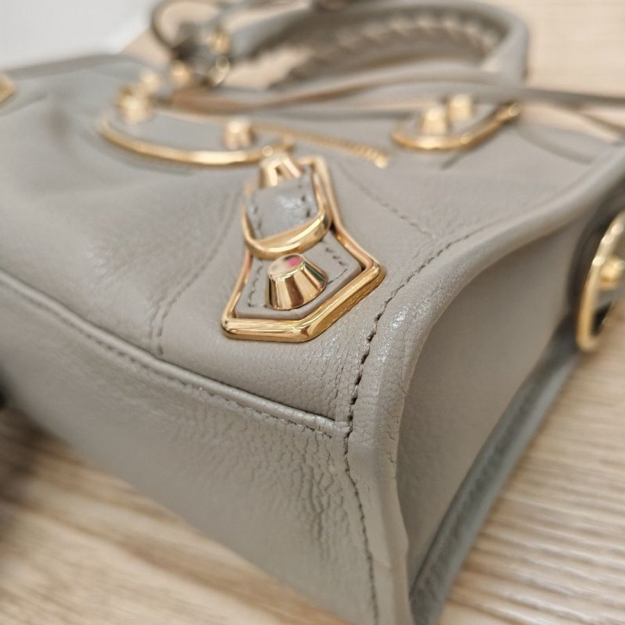 Balenciaga mini city 大象灰-10