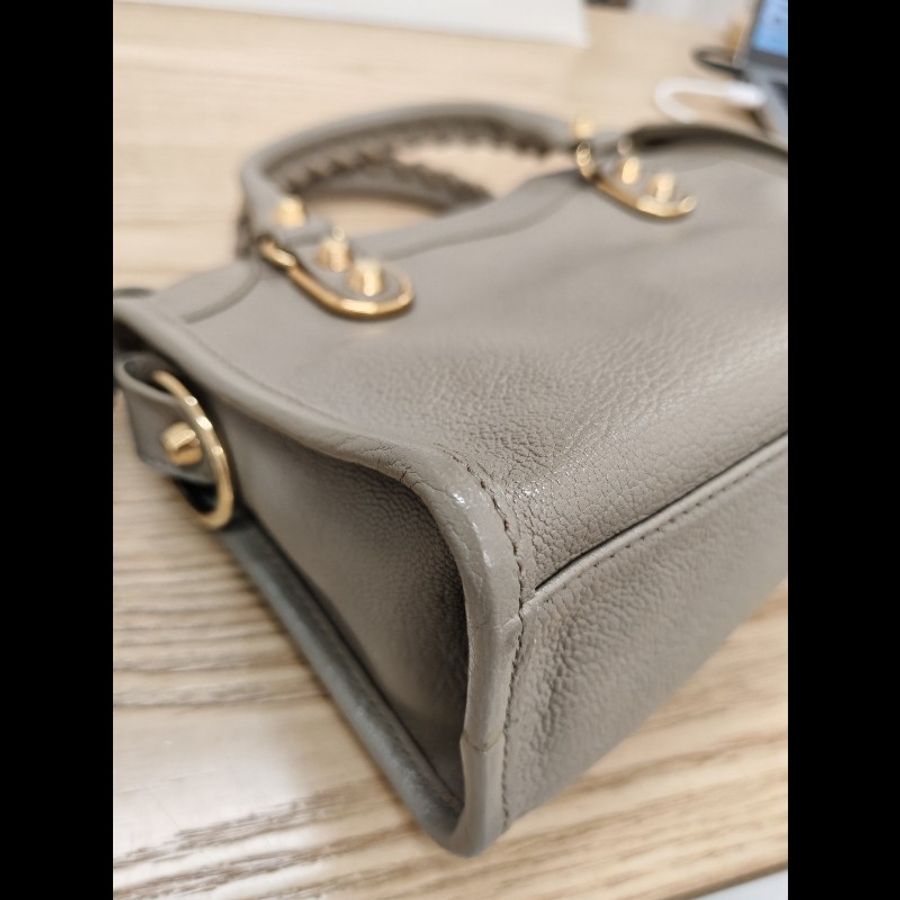 Balenciaga mini city 大象灰-12