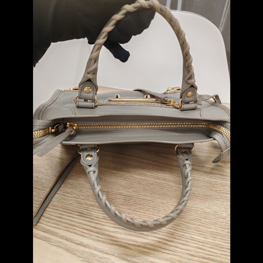 Balenciaga mini city 大象灰-14