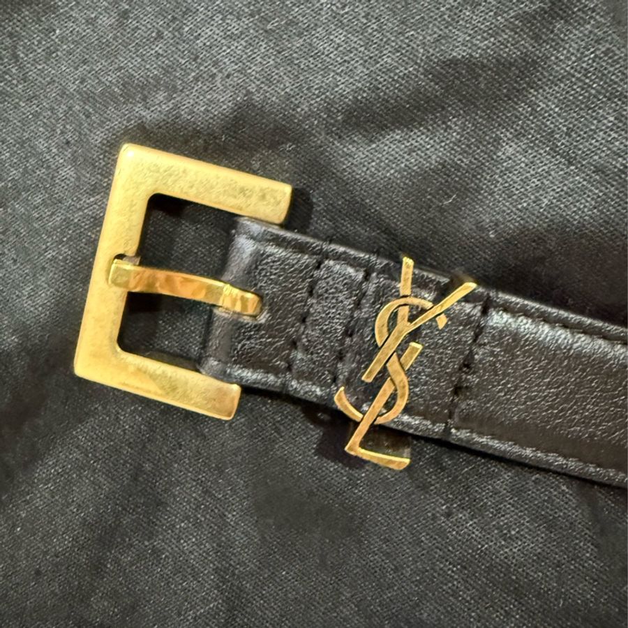 YSL經典皮帶 全新閒置-11