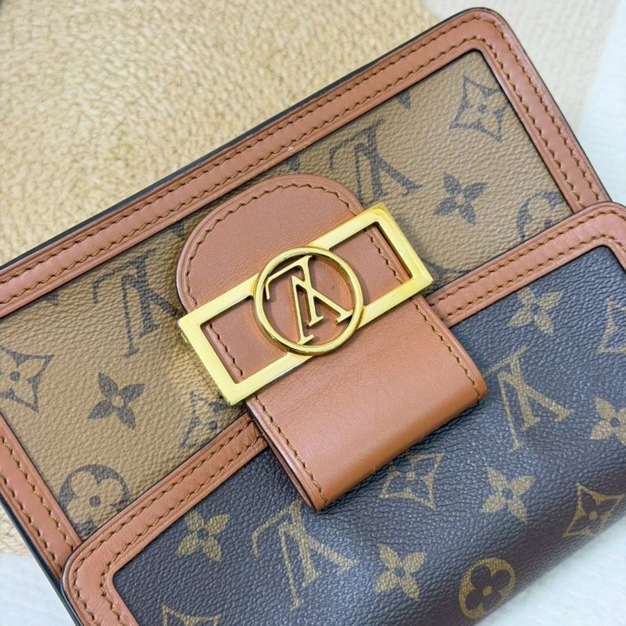 （激甜！錯過不再🥹）🏷LV 路易威登．Mini Dauphine 達芙妮 小號 M45959/客人寄賣-14