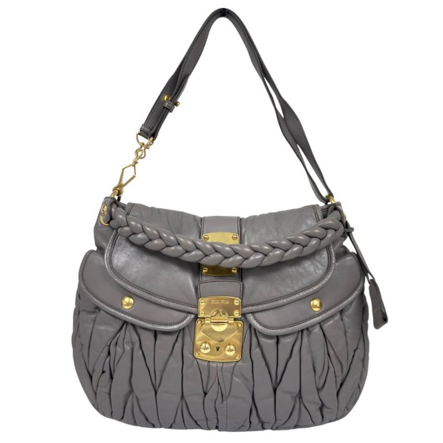 MIU MIU Coffer 皺摺 2用袋-1