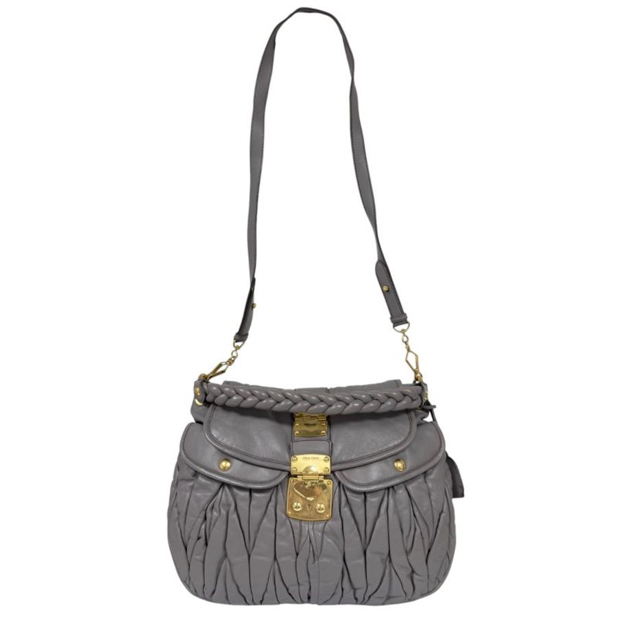MIU MIU Coffer 皺摺 2用袋-2