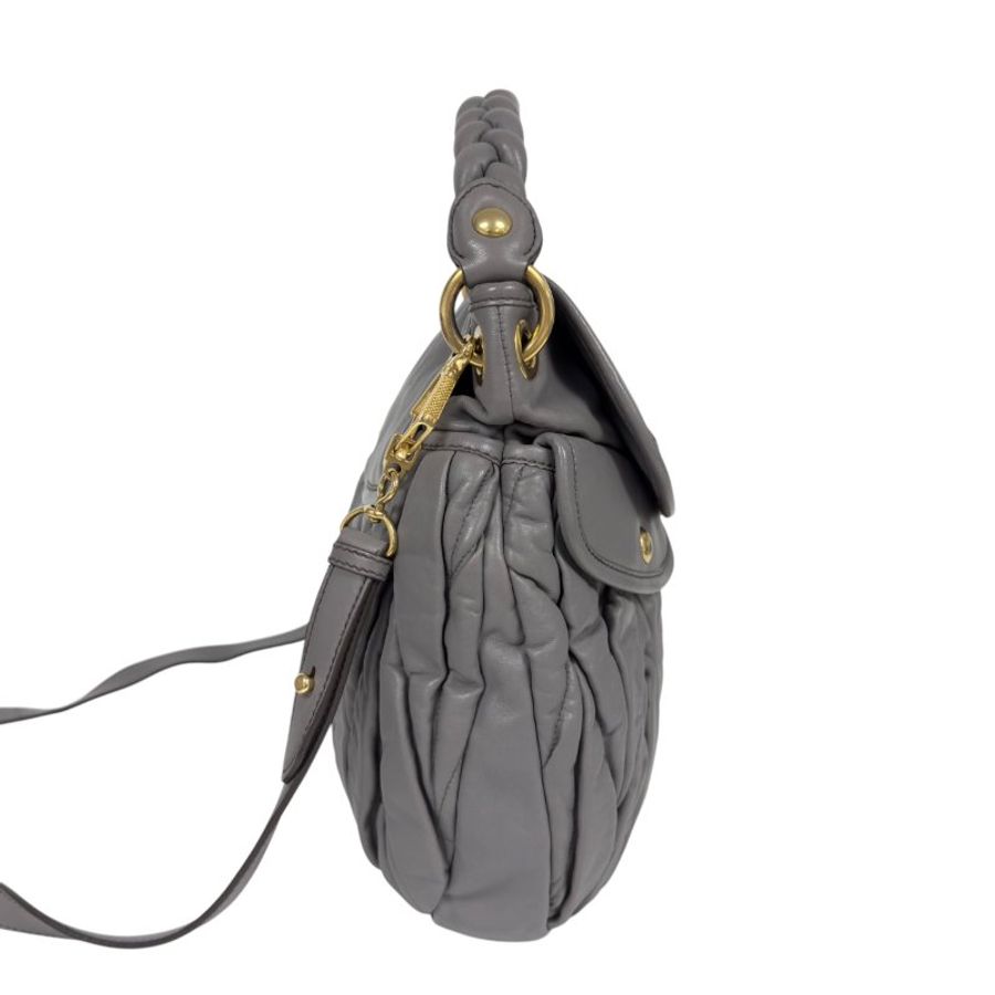 MIU MIU Coffer 皺摺 2用袋-7