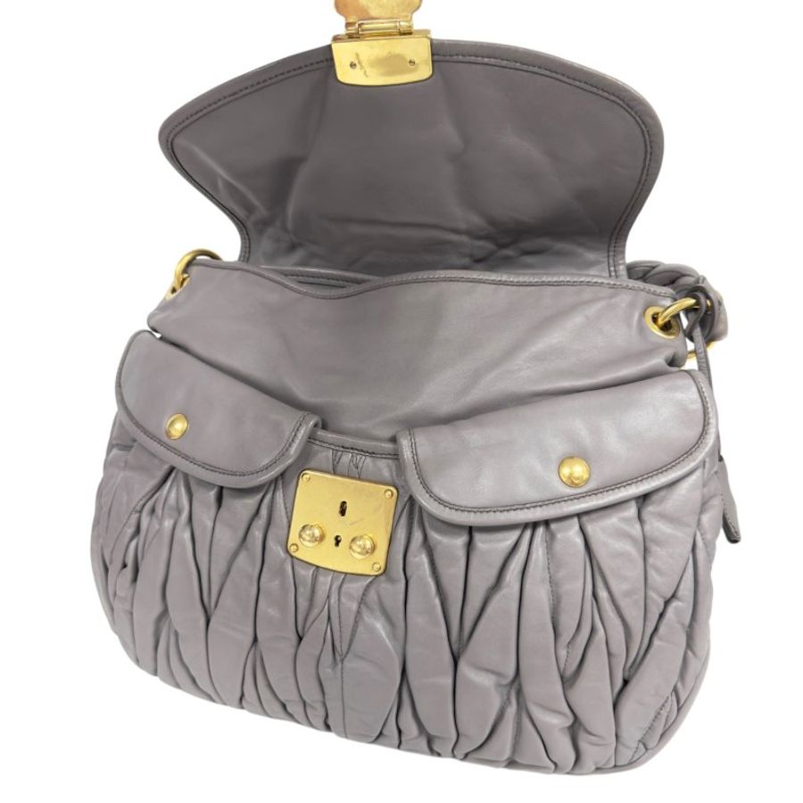 MIU MIU Coffer 皺摺 2用袋-19