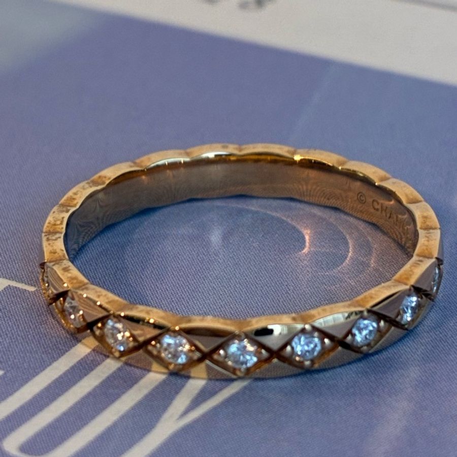 Chanel 滿鑽戒指💍#60-9