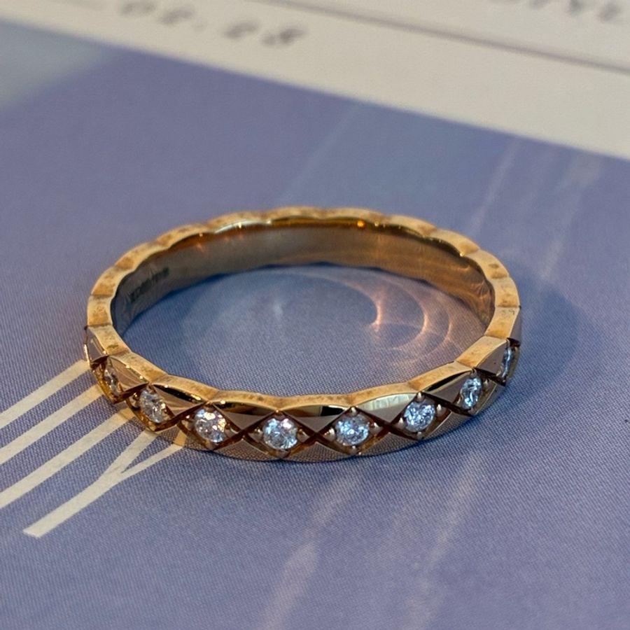Chanel 滿鑽戒指💍#60-10