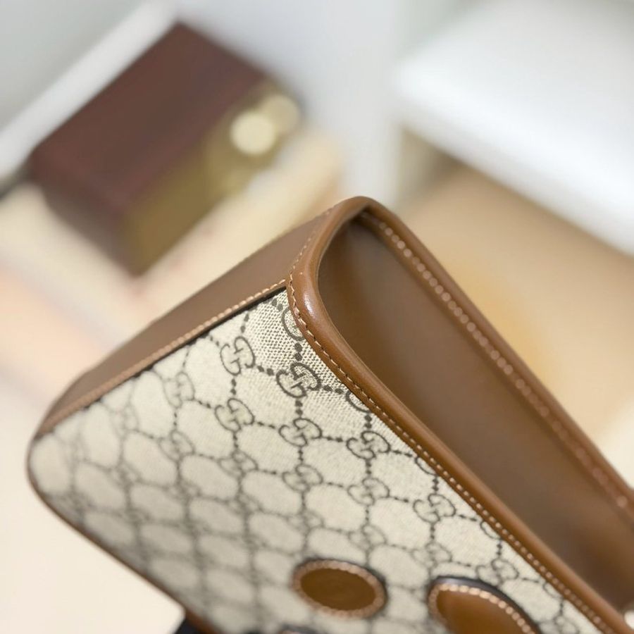 🏷Gucci 古馳．Mini Tote 琴譜包/客人寄賣-5